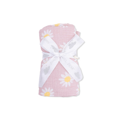 Caitlyn's Daisy - Swaddle Blanket - Hello Baby Apparel