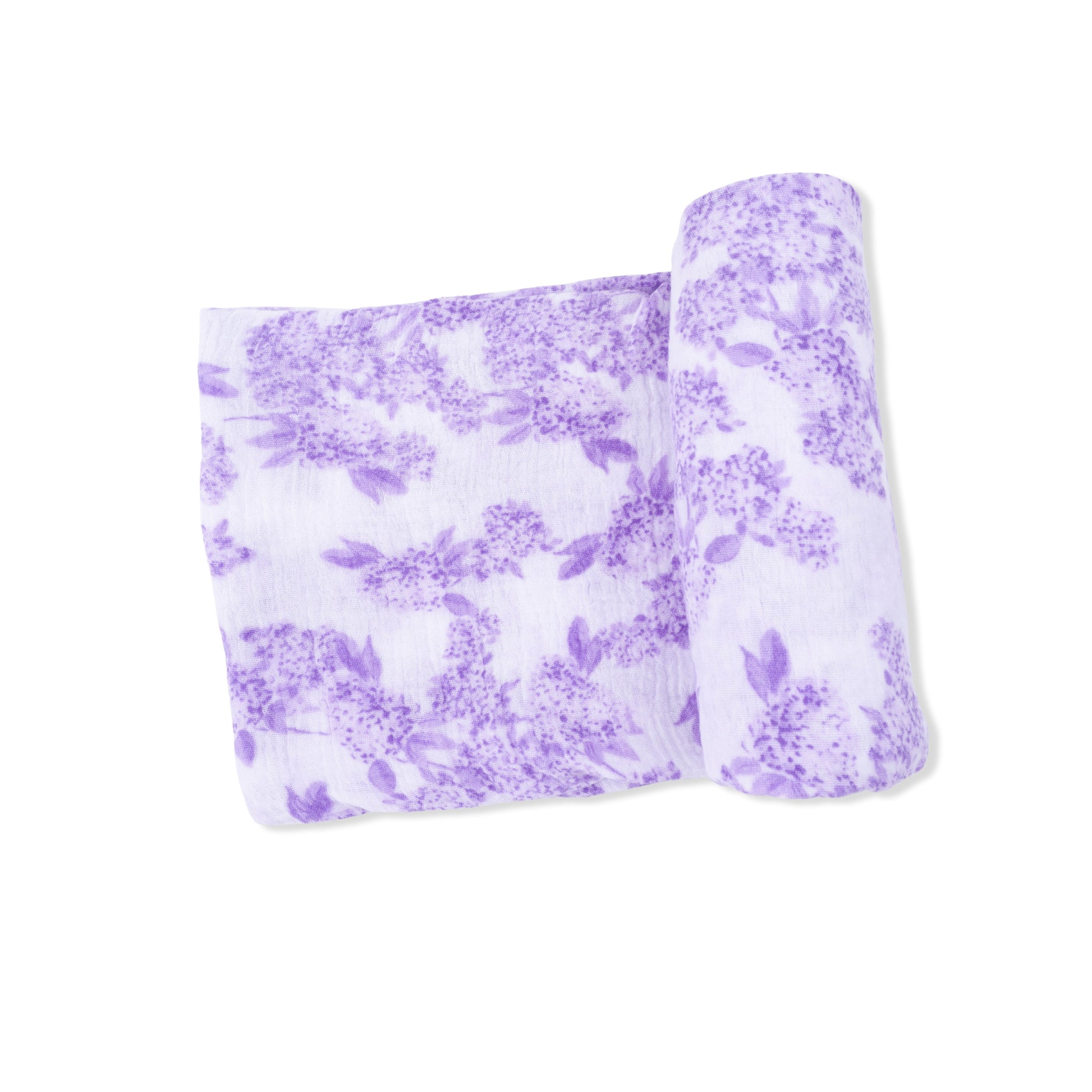 Lilac Floral - Swaddle Blanket - Hello Baby Apparel