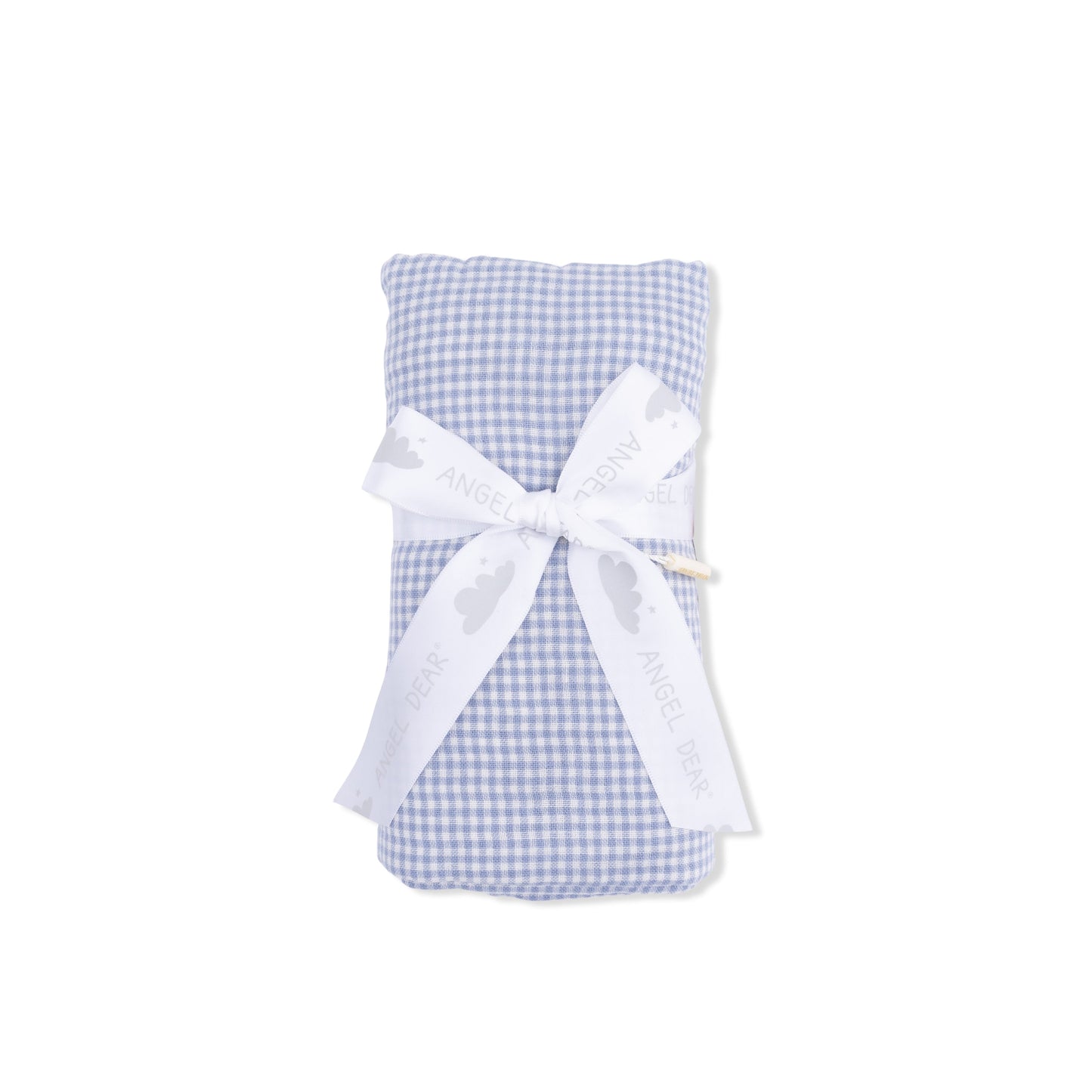 Micro Gingham Blue Blizzard - Swaddle Blanket - Hello Baby Apparel