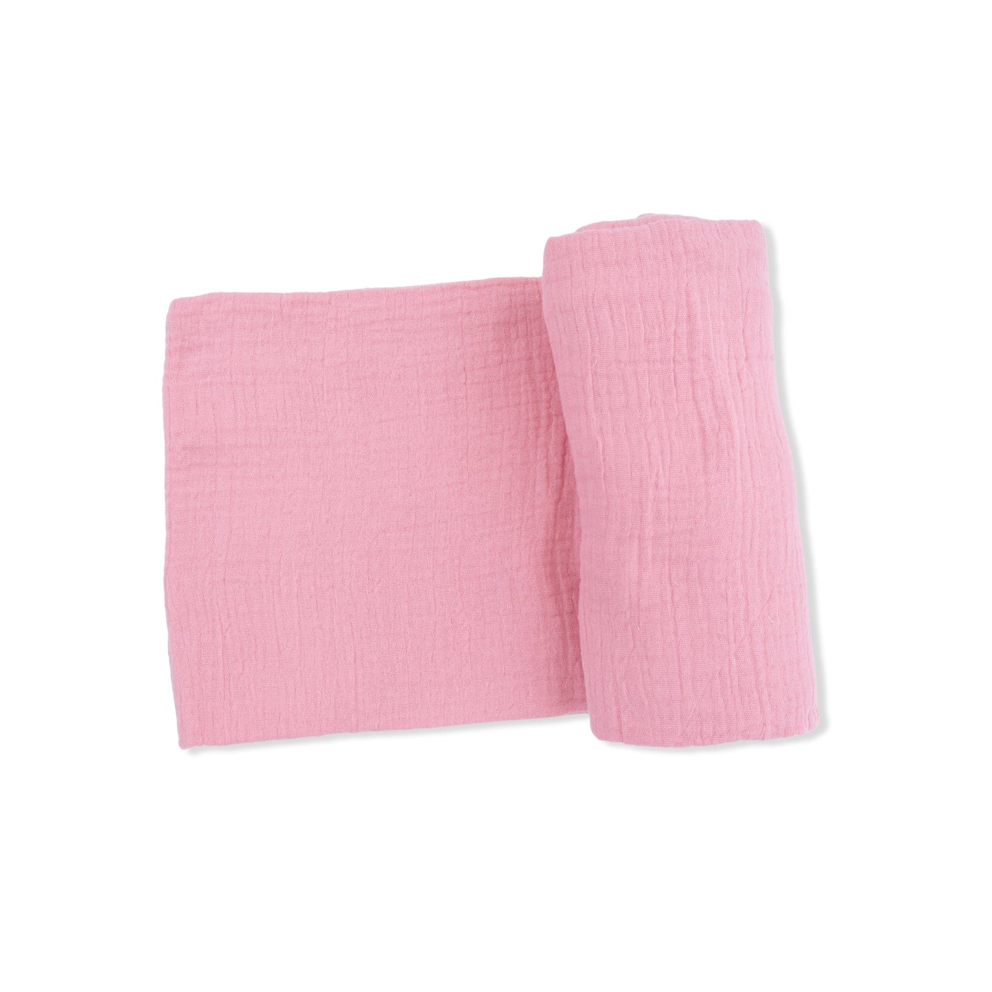 Solid Muslin Poignant Pink - Swaddle Blanket - Hello Baby Apparel