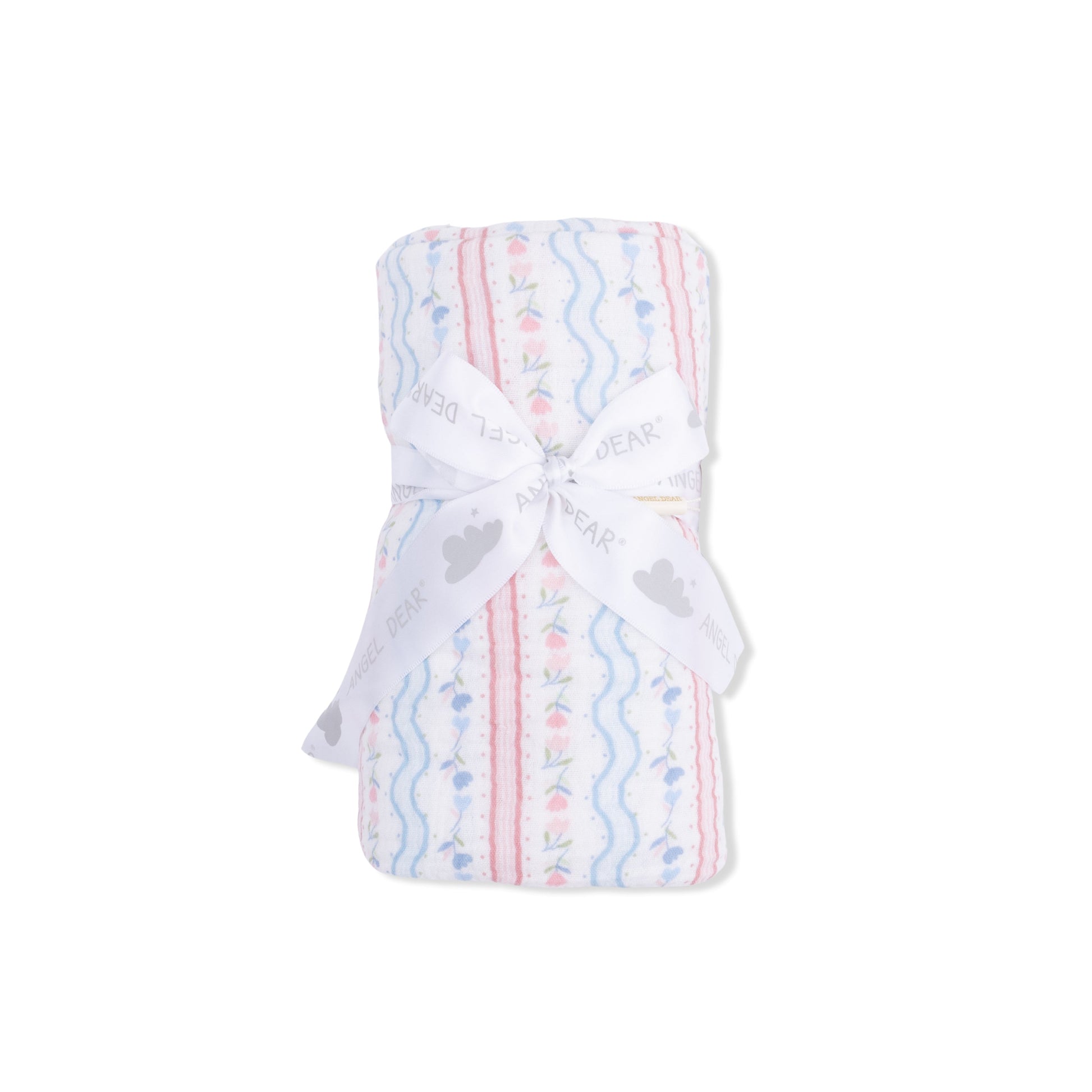 Tulip Stripe - Swaddle Blanket - Hello Baby Apparel
