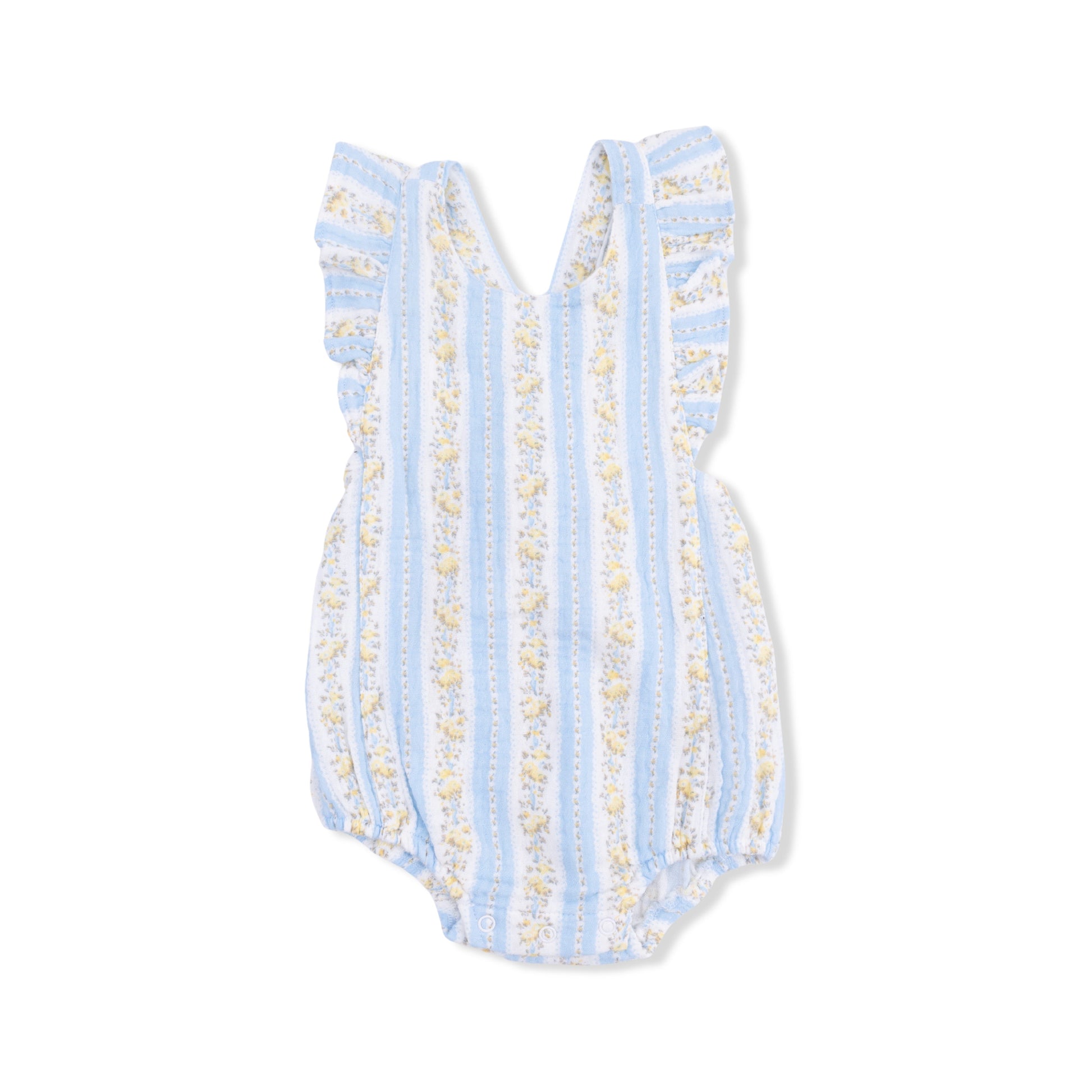 Odalys Floral Stripe - Sunsuit - Hello Baby Apparel