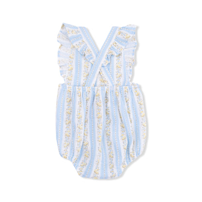 Odalys Floral Stripe - Sunsuit - Hello Baby Apparel
