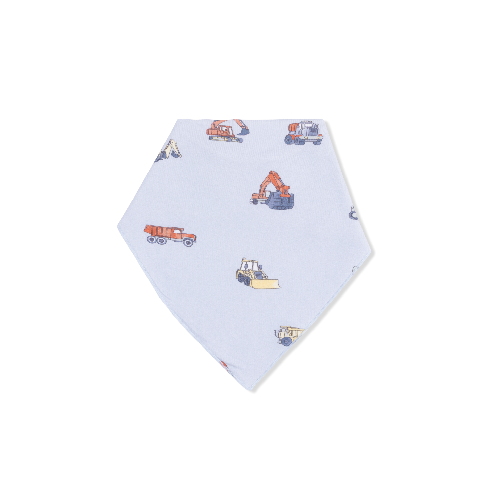 Construction Vehicles - Bandana Bib - Hello Baby Apparel