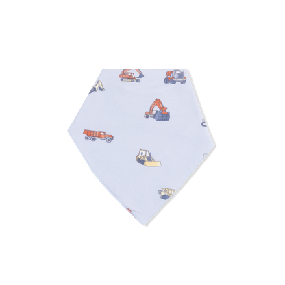 Construction Vehicles - Bandana Bib - Hello Baby Apparel