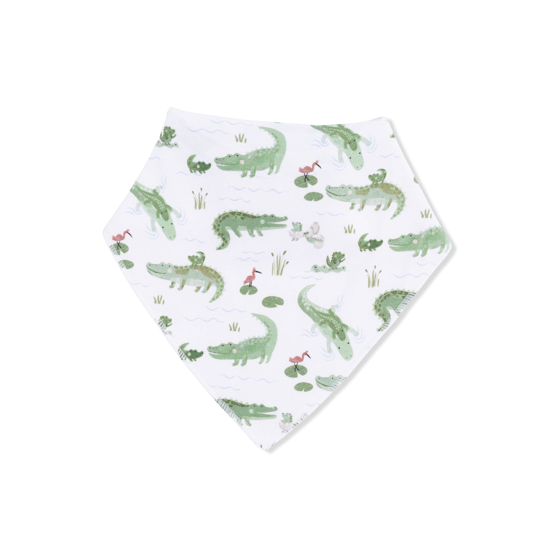 Crayon Alligators - Bandana Bib - Hello Baby Apparel