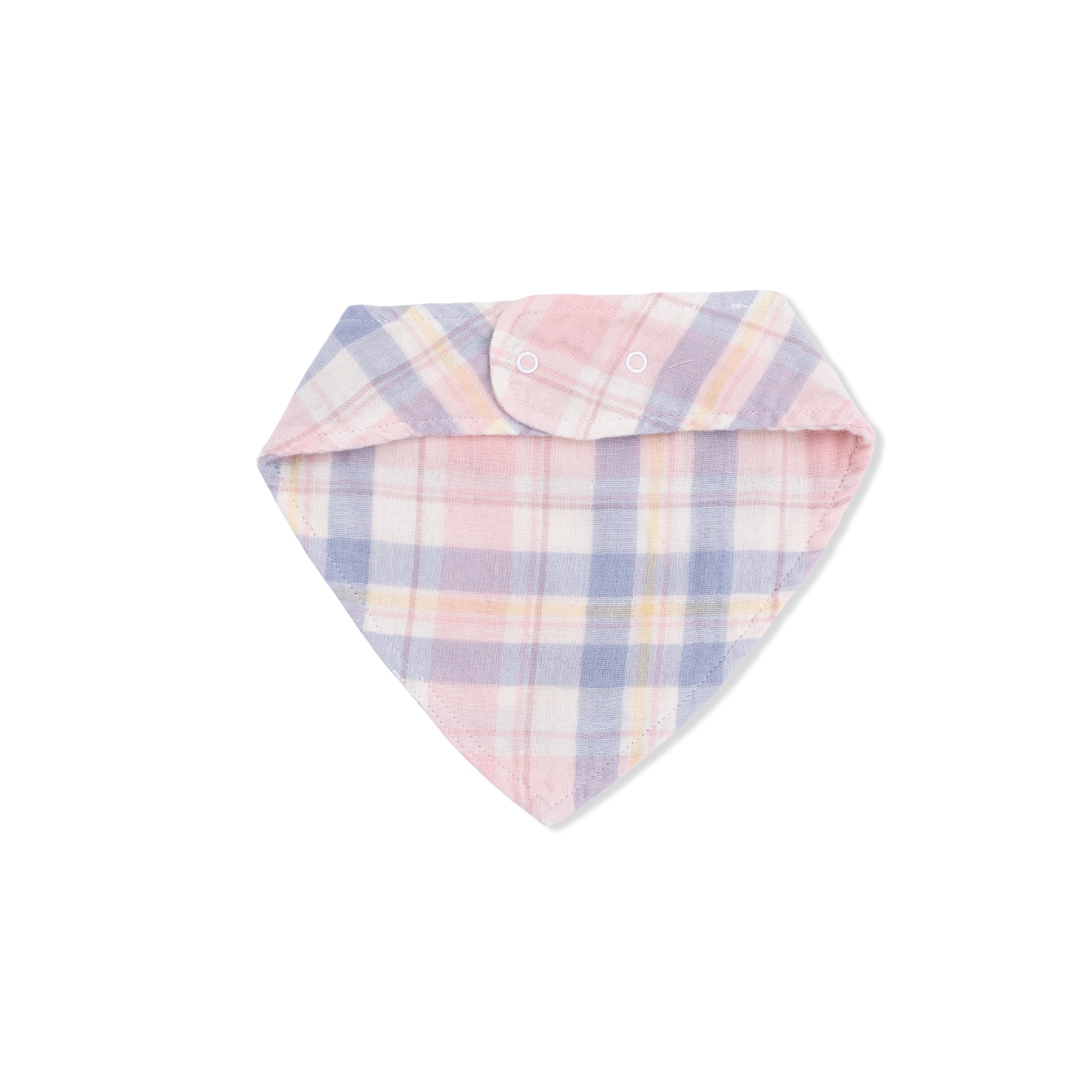 Dusty Plaid - Bandana Bib - Hello Baby Apparel