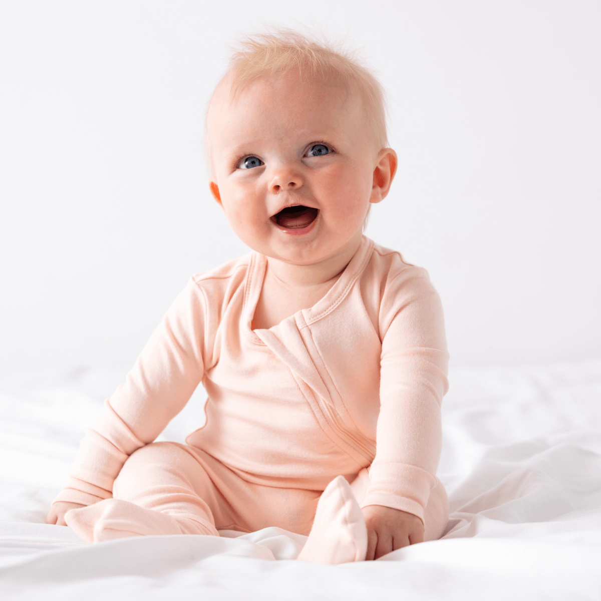Baby Bamboo Pajamas w/ DreamCuffs® - Hello Baby Apparel