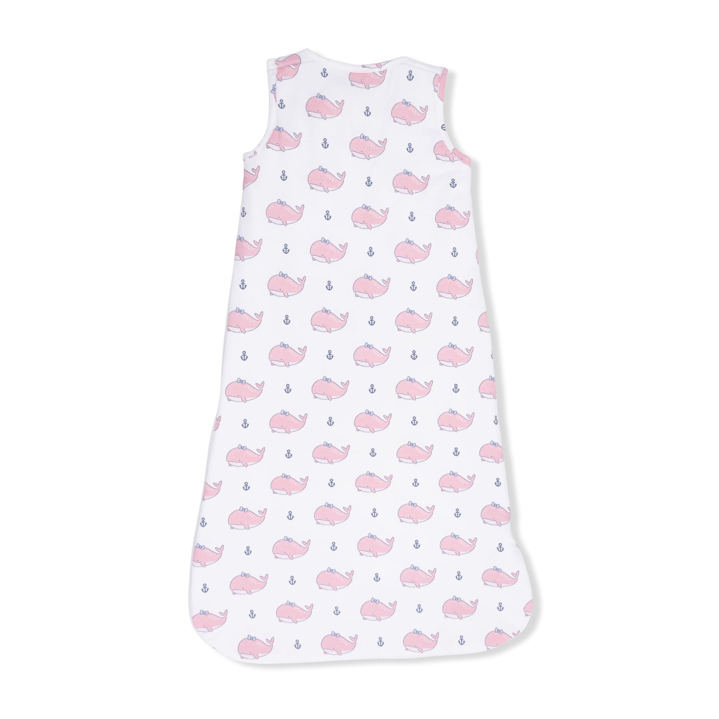 Bubbly Whale with Bow Pink - Sleep Bag - Hello Baby Apparel