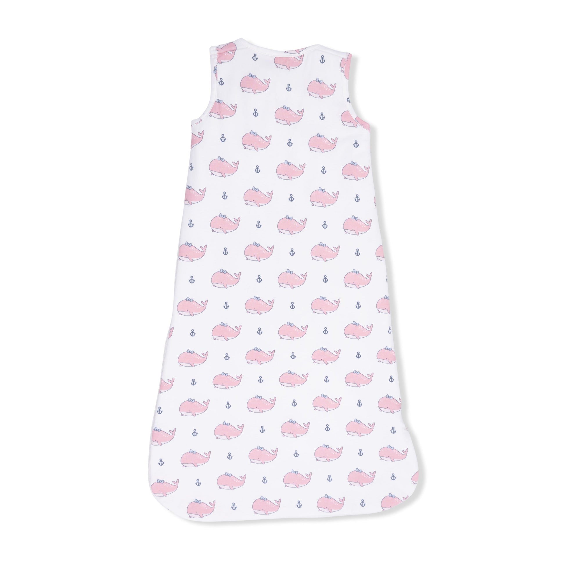 Bubbly Whale with Bow Pink - Sleep Bag - Hello Baby Apparel