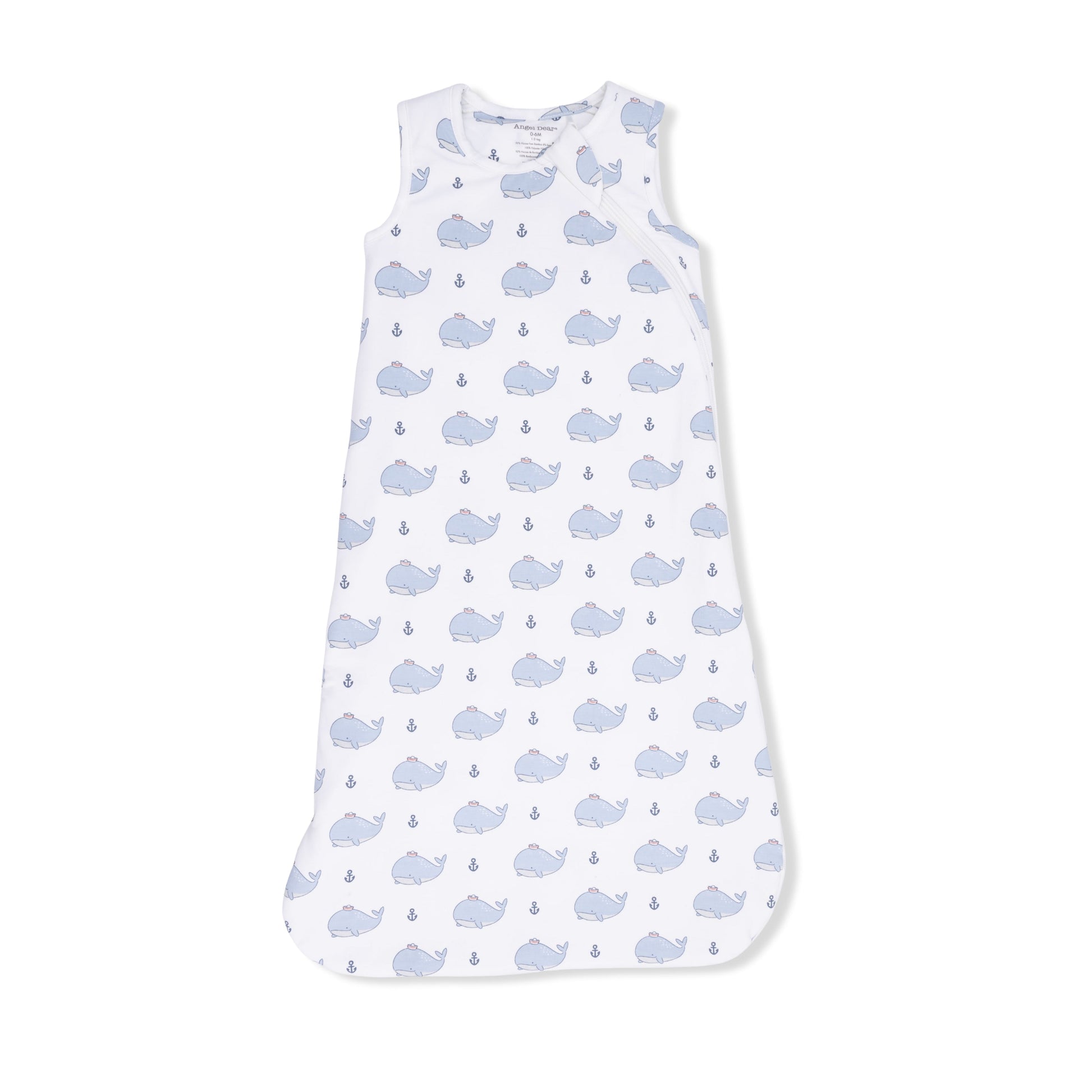 Bubbly Sailor Whale Blue - Sleep Bag - Hello Baby Apparel