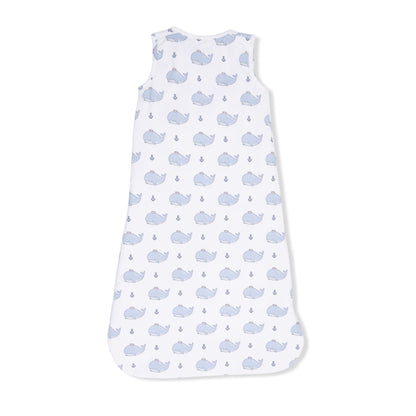Bubbly Sailor Whale Blue - Sleep Bag - Hello Baby Apparel