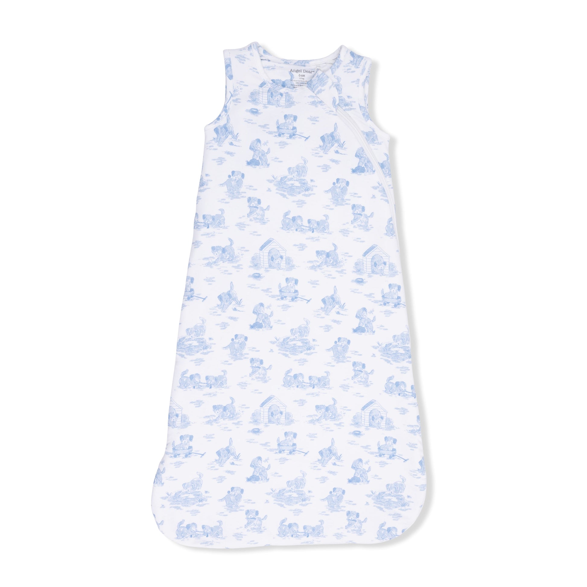 Puppy Toile Blue - Sleep Bag - Hello Baby Apparel