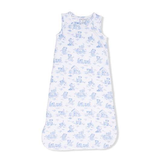 Puppy Toile Blue - Sleep Bag - Hello Baby Apparel