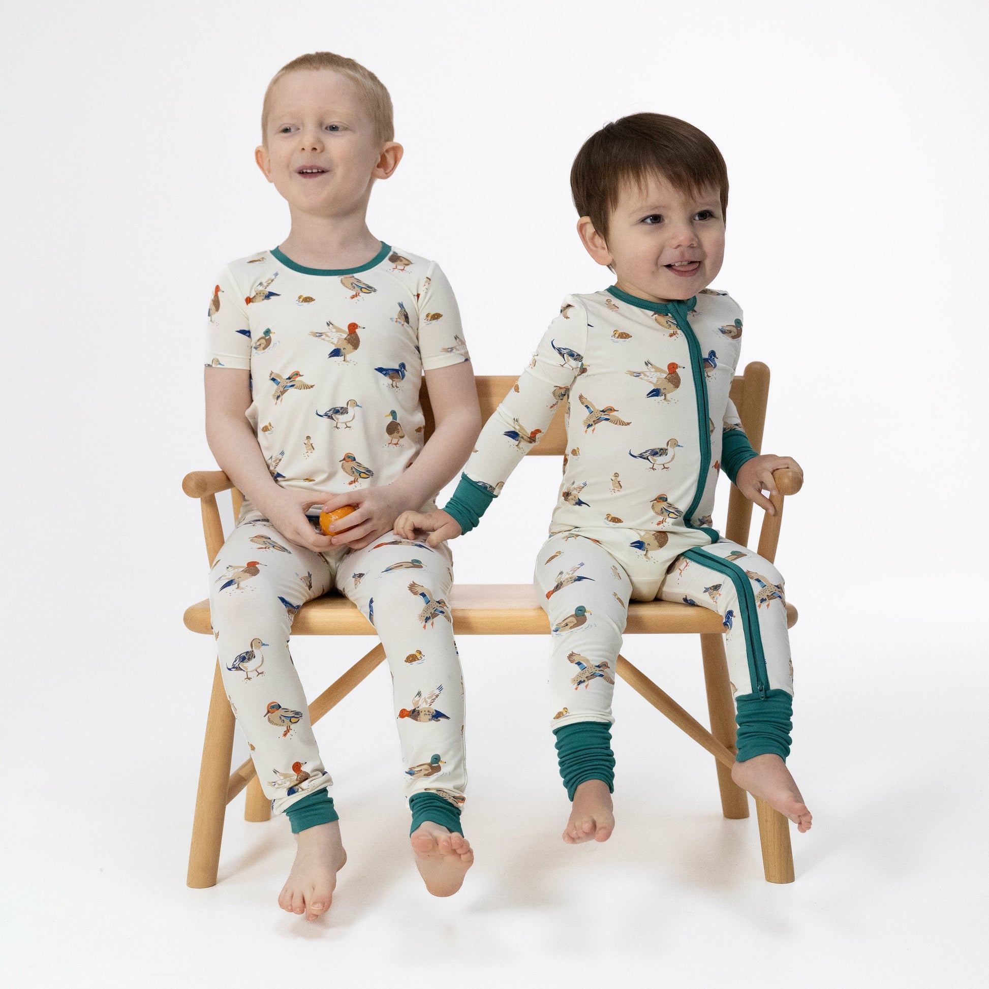 Ducks - Convertible Romper - Hello Baby Apparel