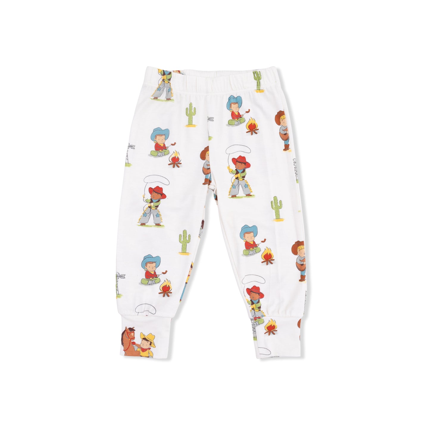 Vintage Cowboys - Short Sleeve Loungewear Set - Hello Baby Apparel