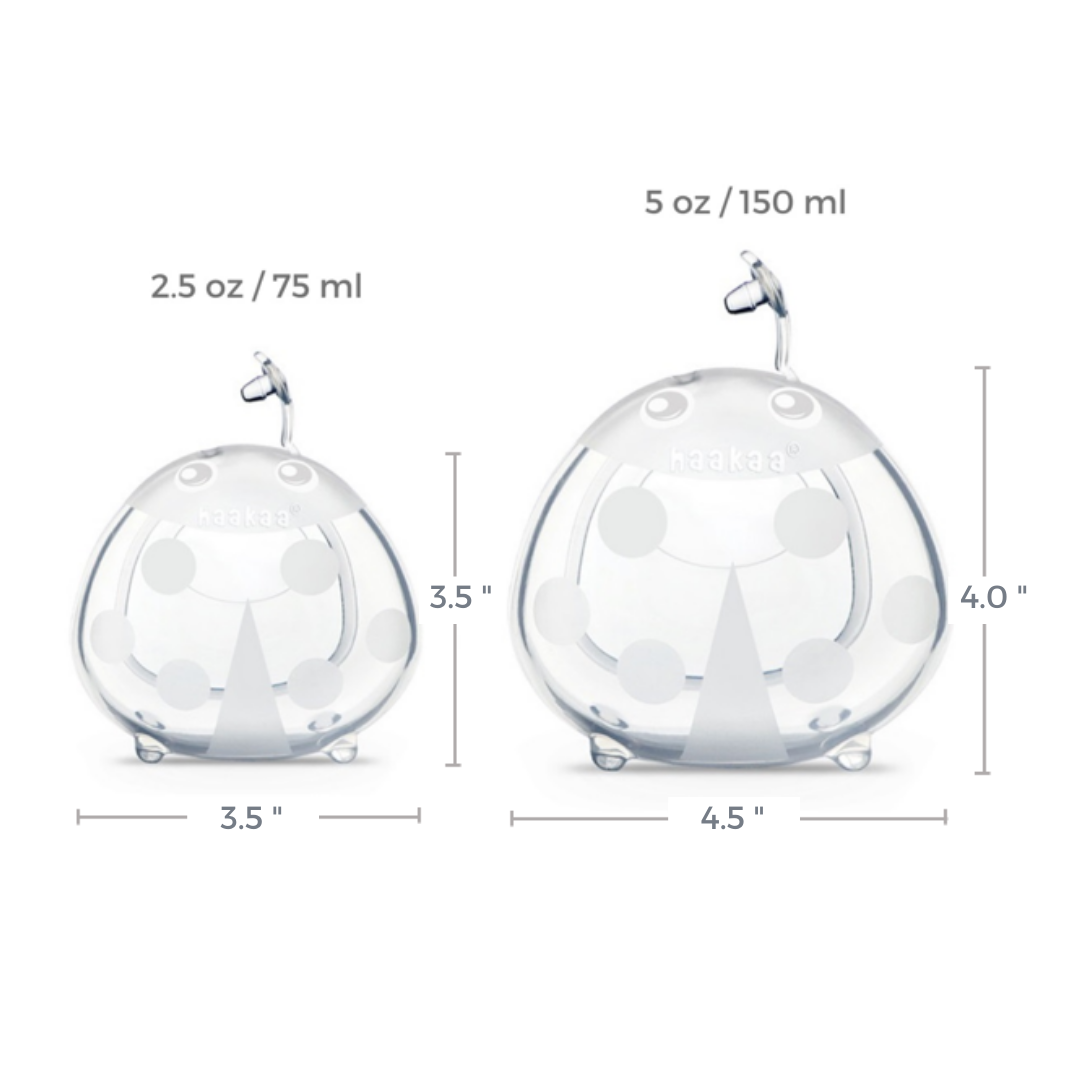 Haakaa Ladybug Silicone Milk Collector 5 oz/150 ml - Hello Baby Apparel