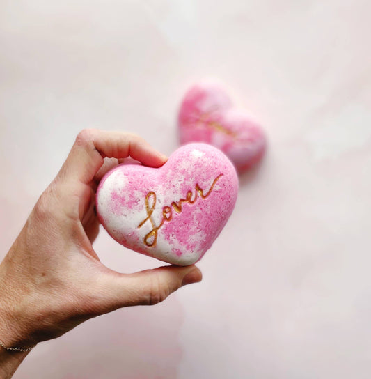 Lover Heart Bath Bomb - Hello Baby Apparel