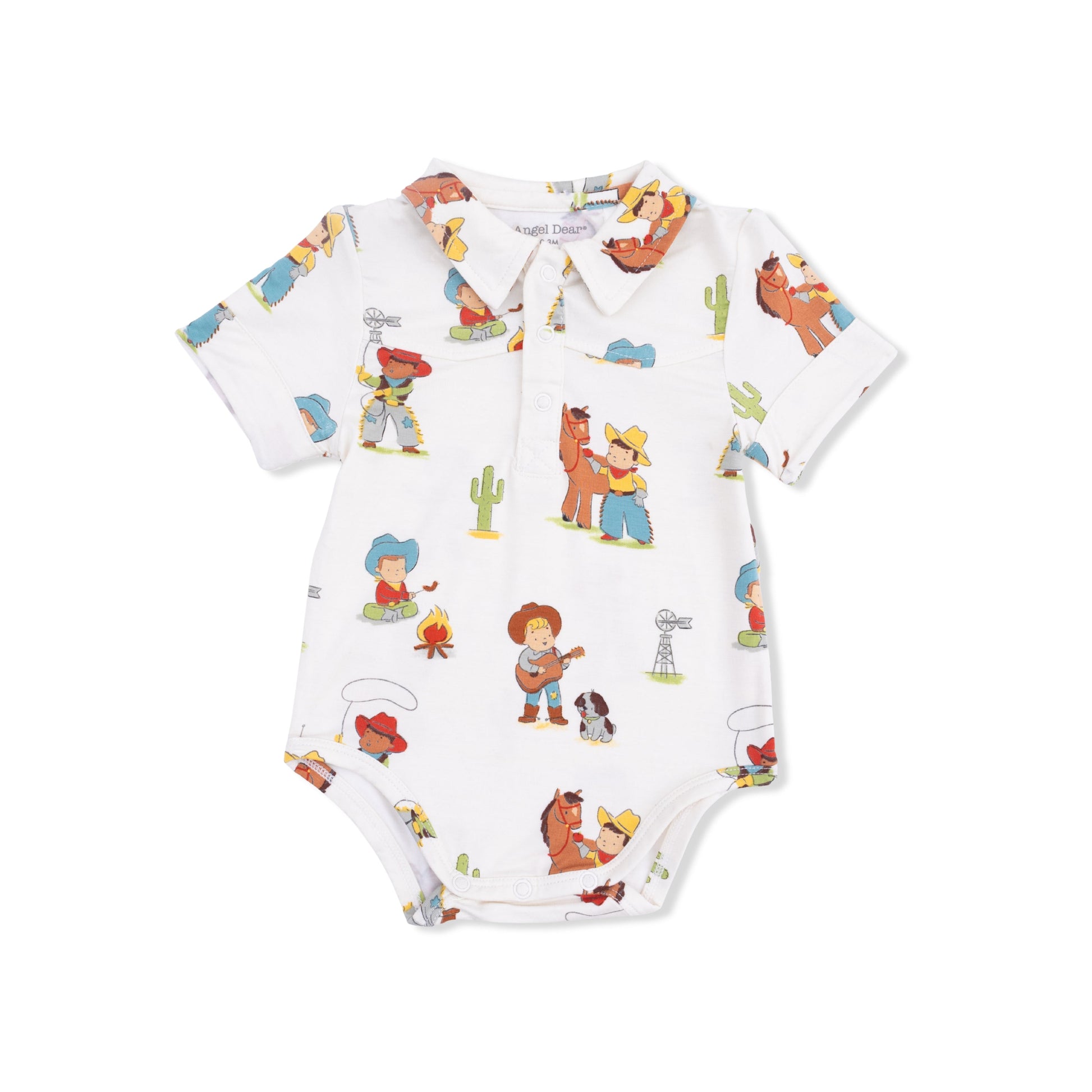 Vintage Cowboys - Cowboy Bodysuit - Hello Baby Apparel