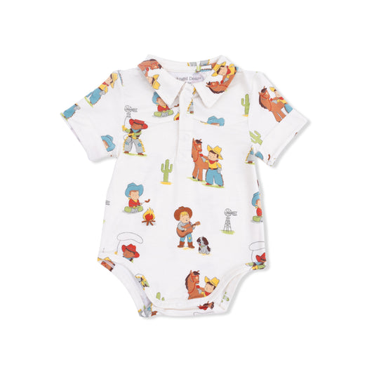 Vintage Cowboys - Cowboy Bodysuit - Hello Baby Apparel