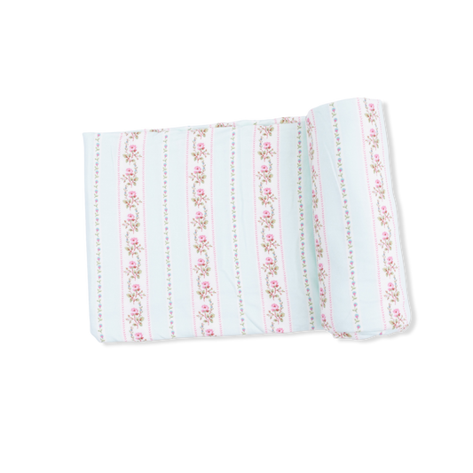 Antoinette Stripe - Swaddle Blanket - Hello Baby Apparel