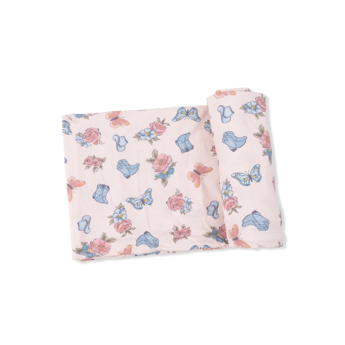 Country Girl Boots - Swaddle Blanket - Hello Baby Apparel