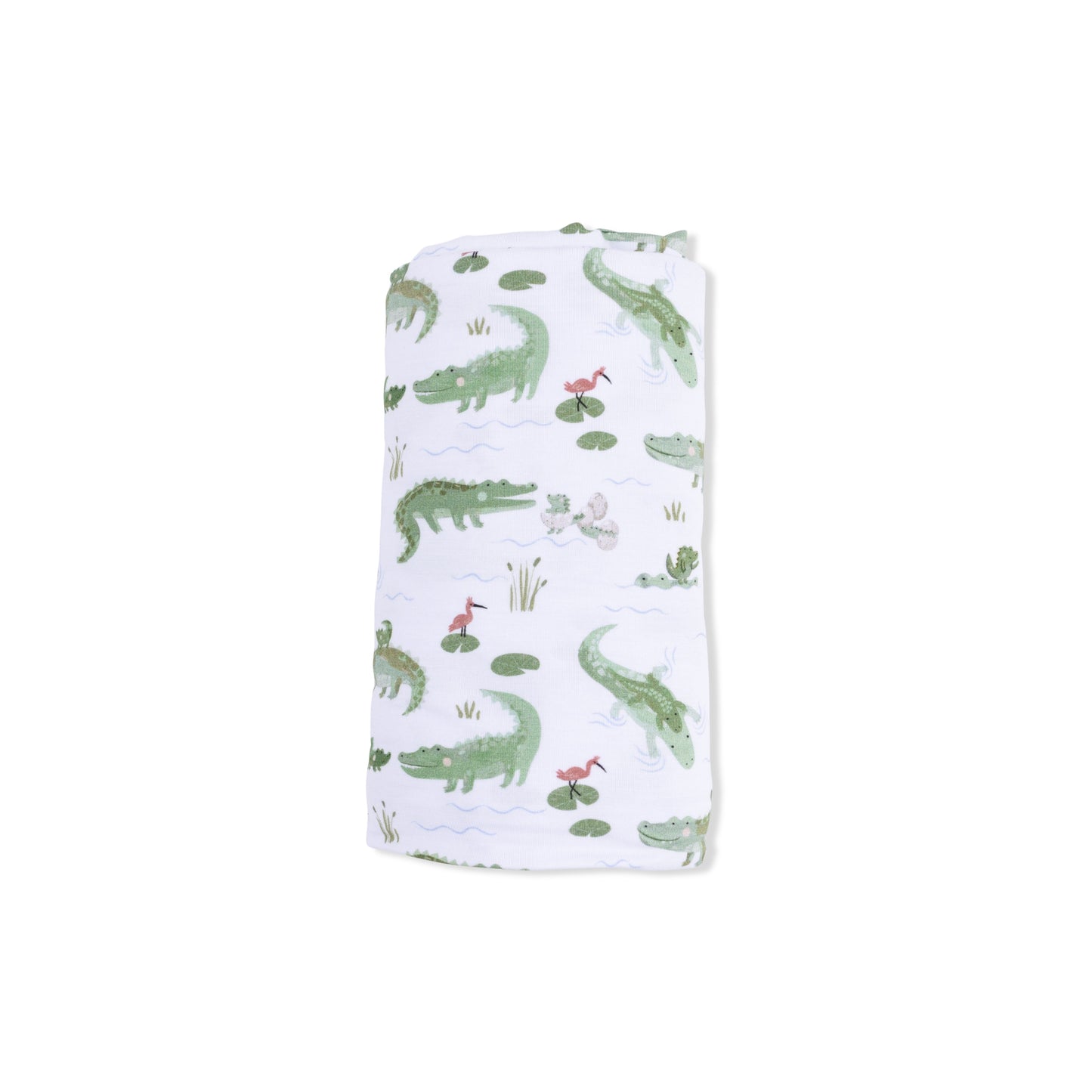 Crayon Alligators - Swaddle Blanket - Hello Baby Apparel