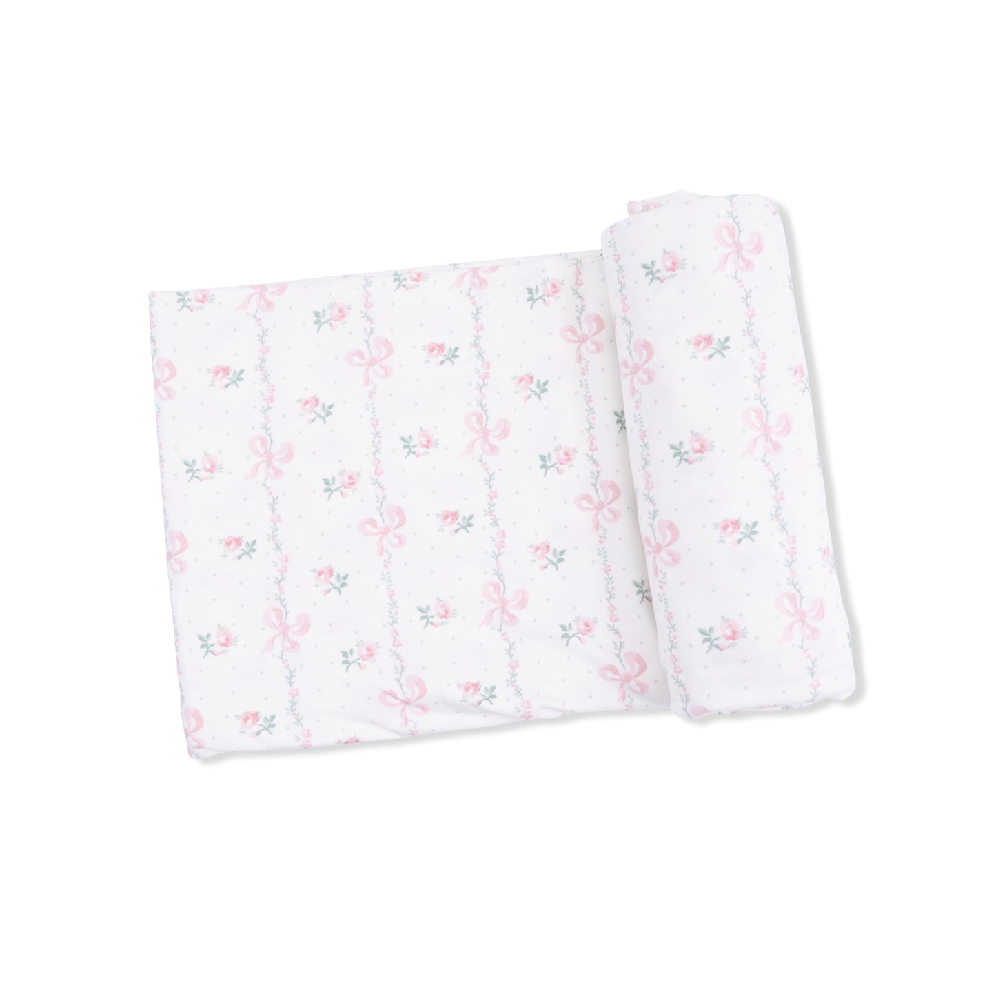 Dainty Buds and Bows - Take Me Home Set with Convertible Pant  & Swaddle Blanket Set - Hello Baby Apparel