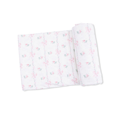 Dainty Buds and Bows - Take Me Home Set with Convertible Pant  & Swaddle Blanket Set - Hello Baby Apparel