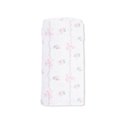 Dainty Buds and Bows - Take Me Home Set with Convertible Pant  & Swaddle Blanket Set - Hello Baby Apparel