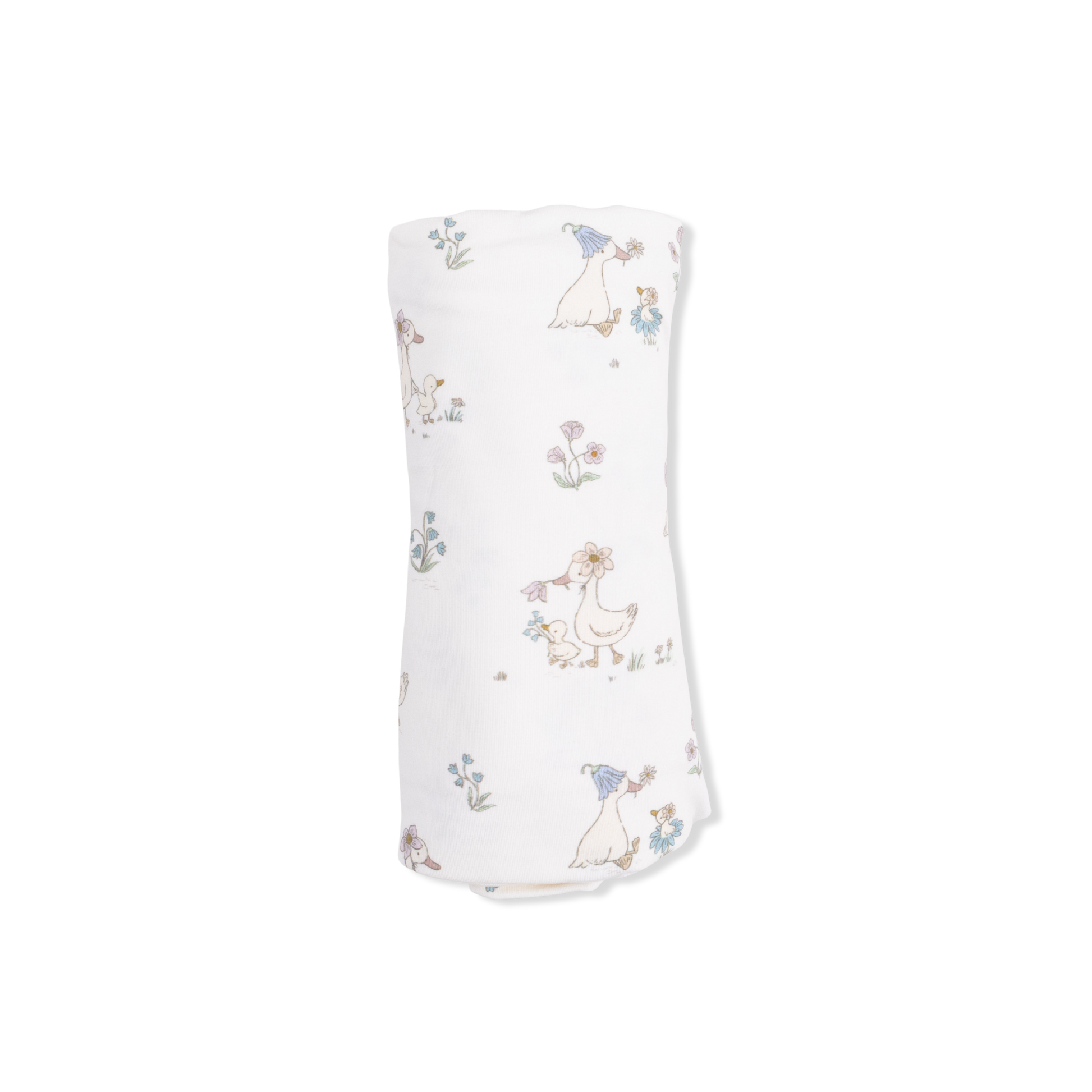 Flower Ducklings - Swaddle Blanket - Hello Baby Apparel