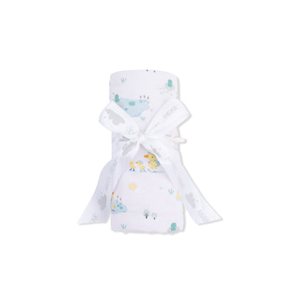 Frog and Duck Pond - Swaddle Blanket - Hello Baby Apparel