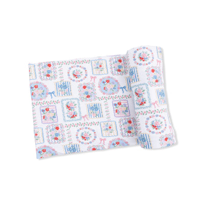 Julep's Floral Patchwork - Swaddle Blanket - Hello Baby Apparel