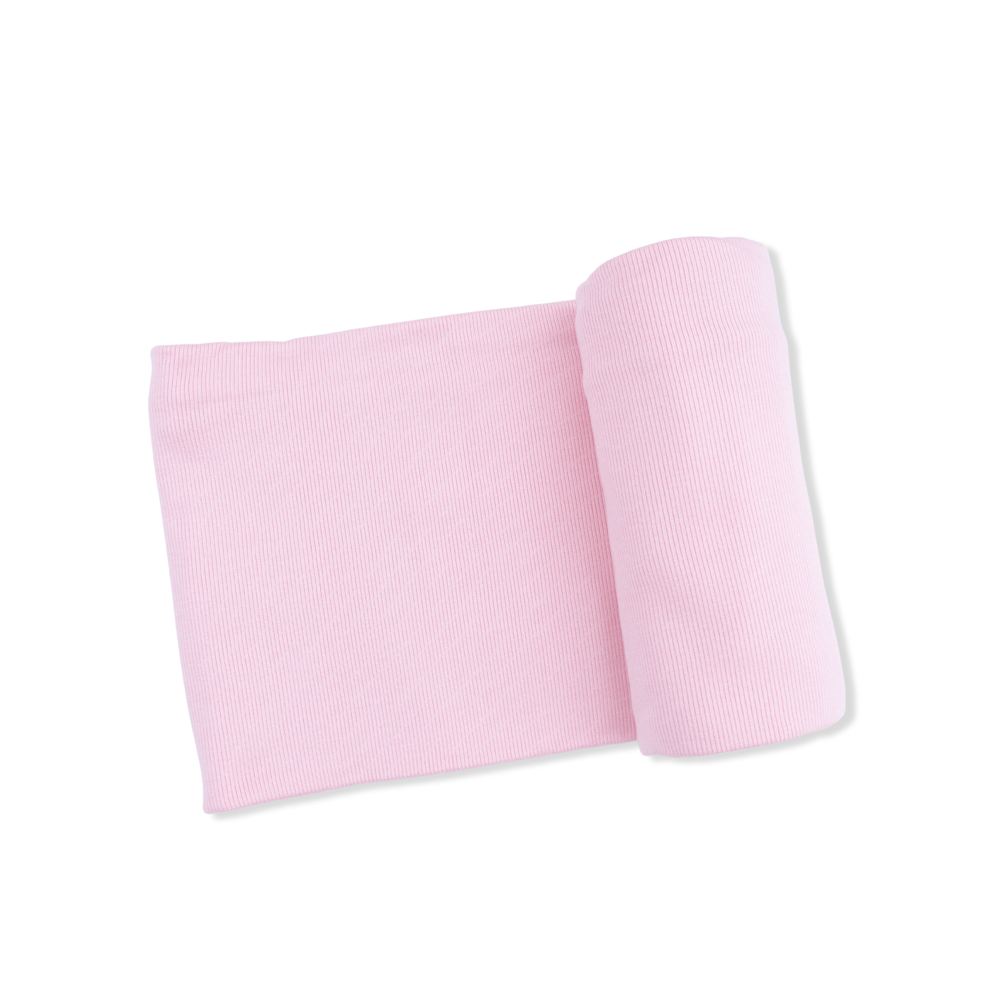 Solid Romance Rose Rib - Swaddle Blanket - Hello Baby Apparel
