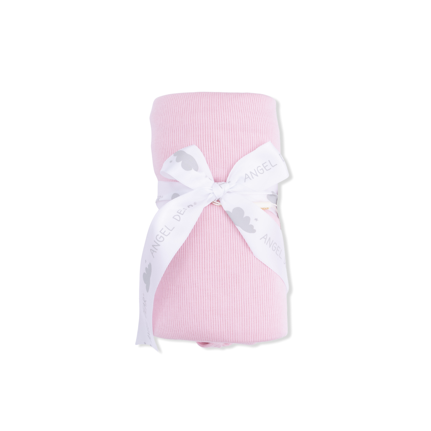 Solid Romance Rose Rib - Swaddle Blanket - Hello Baby Apparel