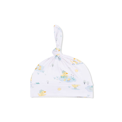 Frog and Duck Pond - Knotted Hat - Hello Baby Apparel