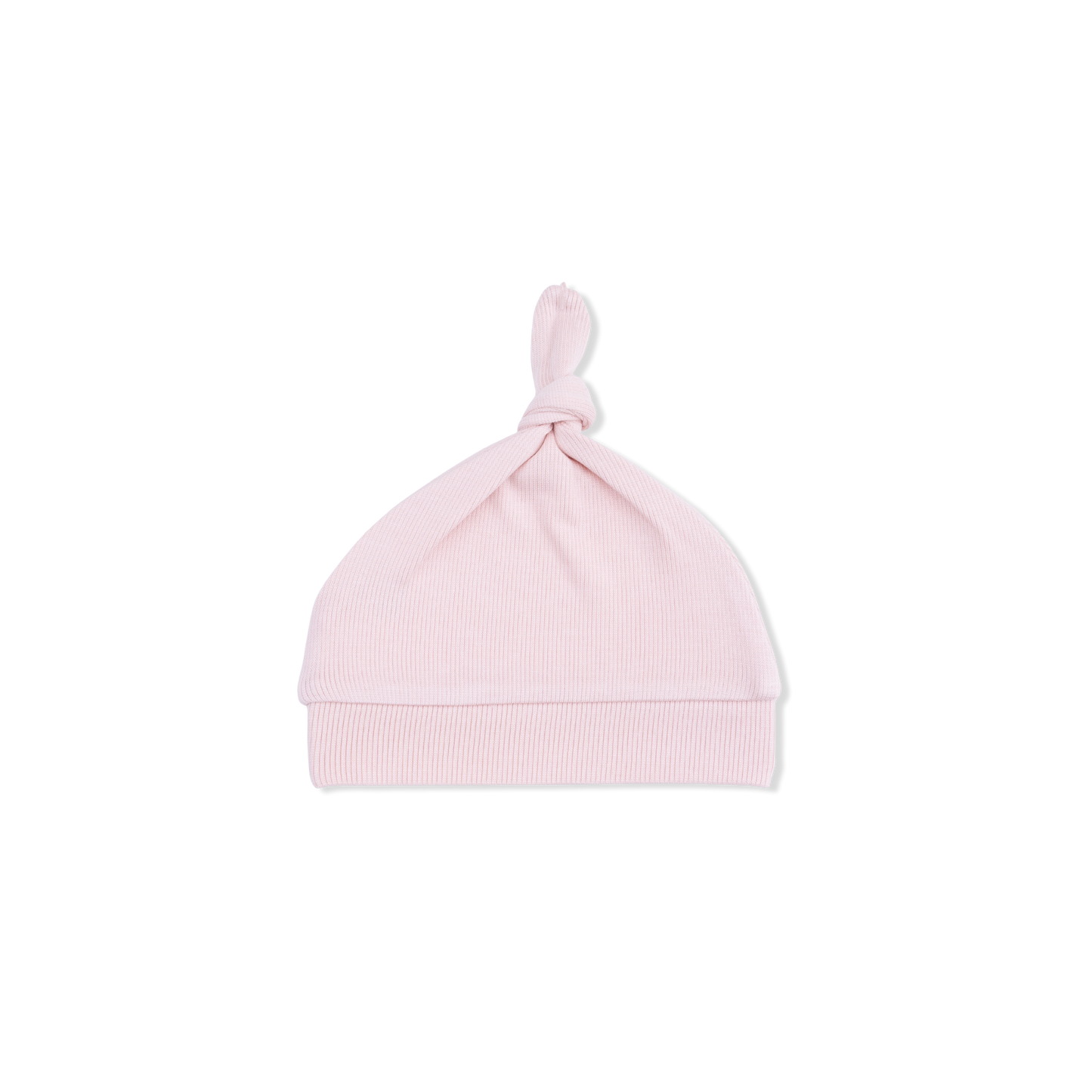 Solid Veiled Pink - Knotted Hat - Hello Baby Apparel