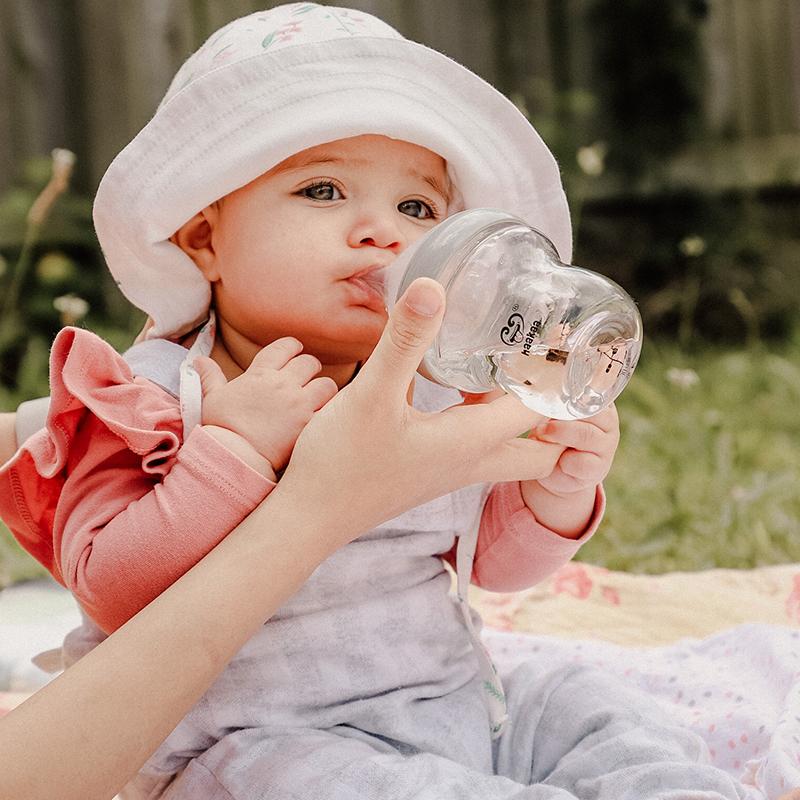 Haakaa Generation 3 Glass Baby Bottle 10 oz/300 ml, 1 PK - Hello Baby Apparel
