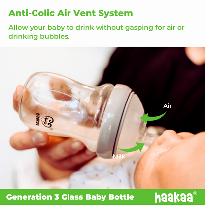 Haakaa Gen 3 Silicone Orthodontic Anti-Colic Nipple 2 PK - Hello Baby Apparel