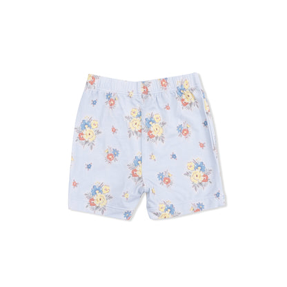 Country Stitch Floral - Loungewear Short Set - Hello Baby Apparel