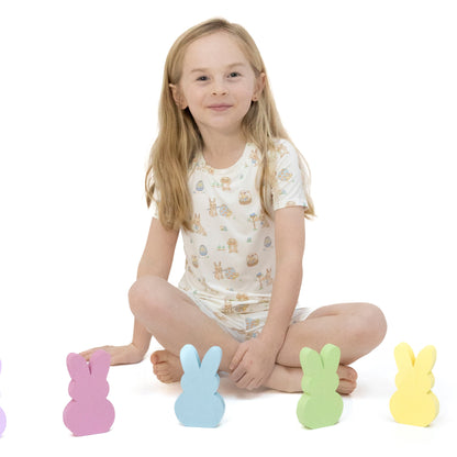 Easter Egg Hunt Uni - Loungewear Short Set - Hello Baby Apparel