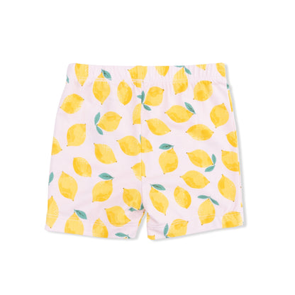 Sunny Lemons - Loungewear Short Set - Hello Baby Apparel