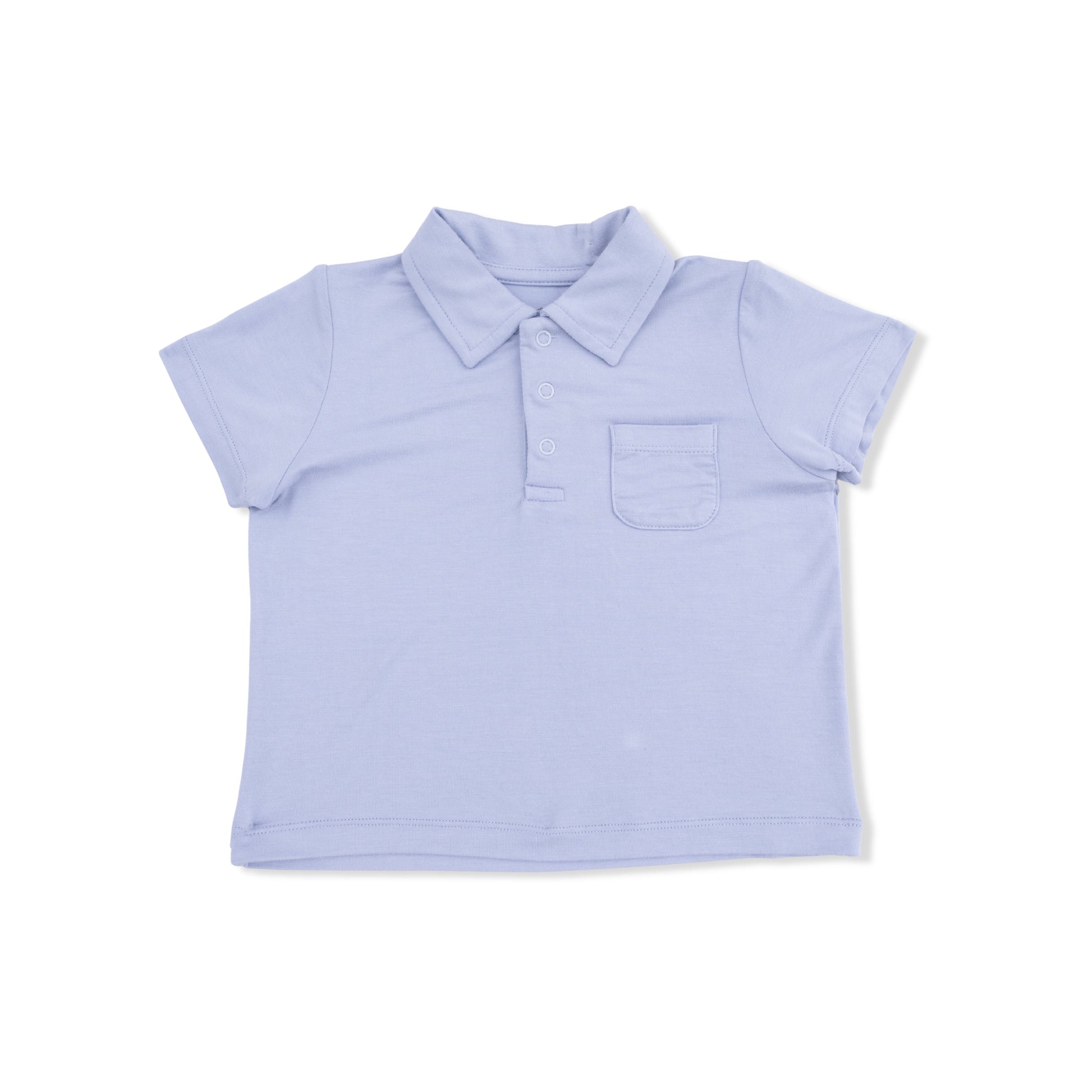 Dusty Plaid - Polo with Casual Short - Hello Baby Apparel