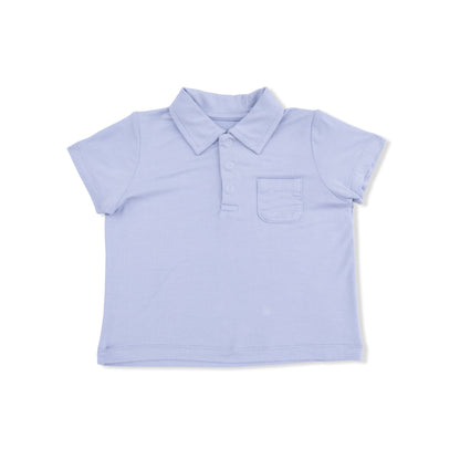 Dusty Plaid - Polo with Casual Short - Hello Baby Apparel