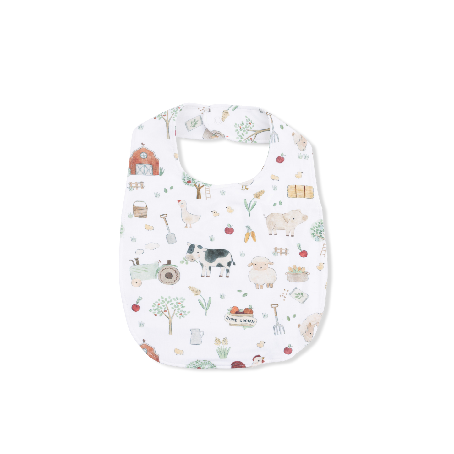 Cute Farm Animals Uni - Feeding Bib - Hello Baby Apparel