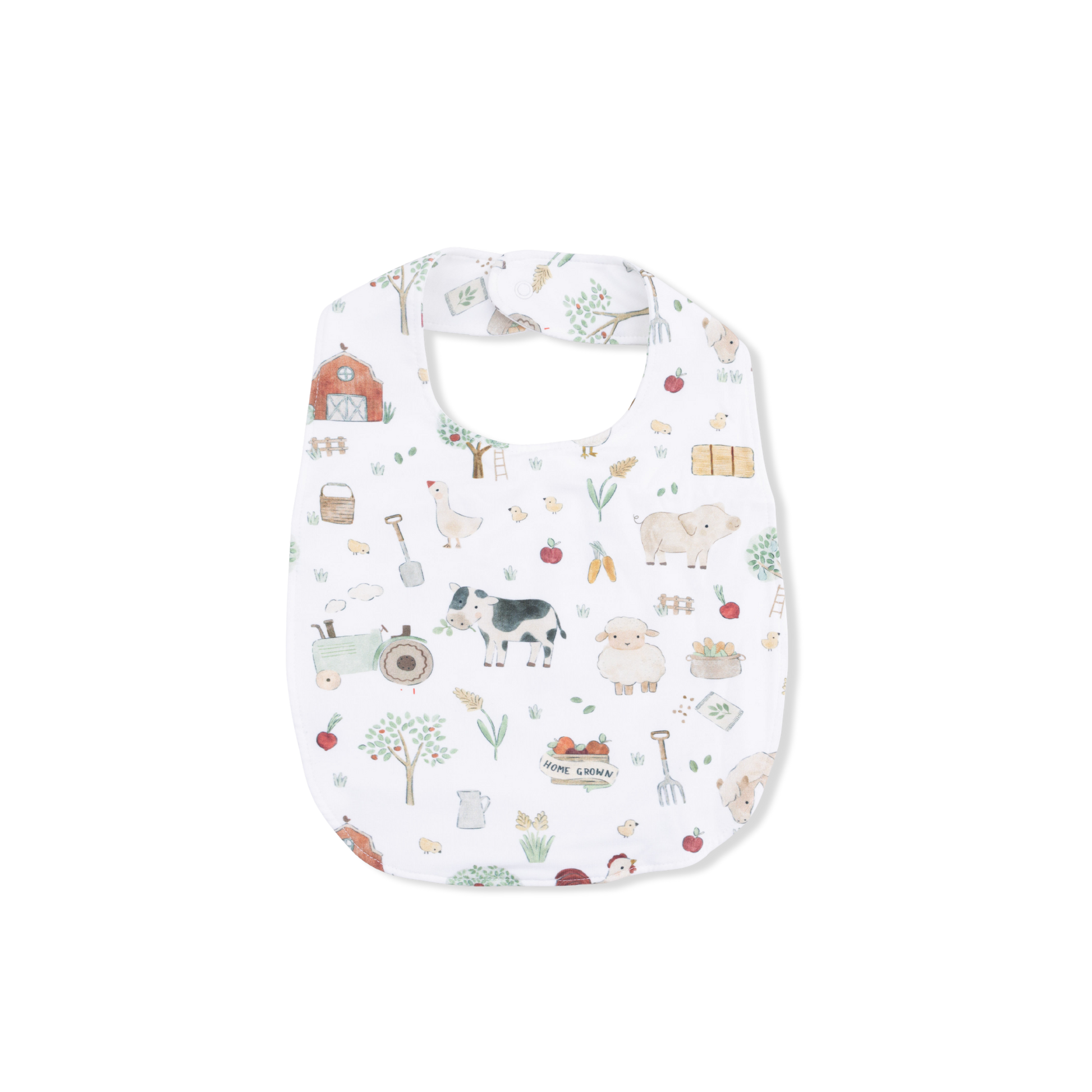 Cute Farm Animals Uni - Feeding Bib - Hello Baby Apparel
