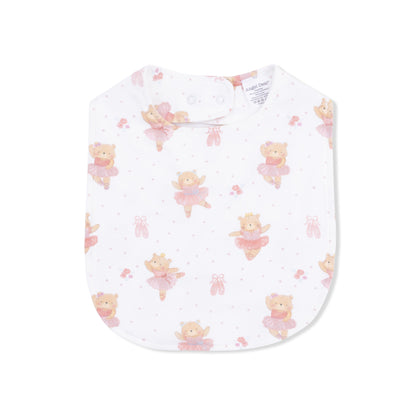 Teddy Bear Ballerina - Feeding Bib - Hello Baby Apparel