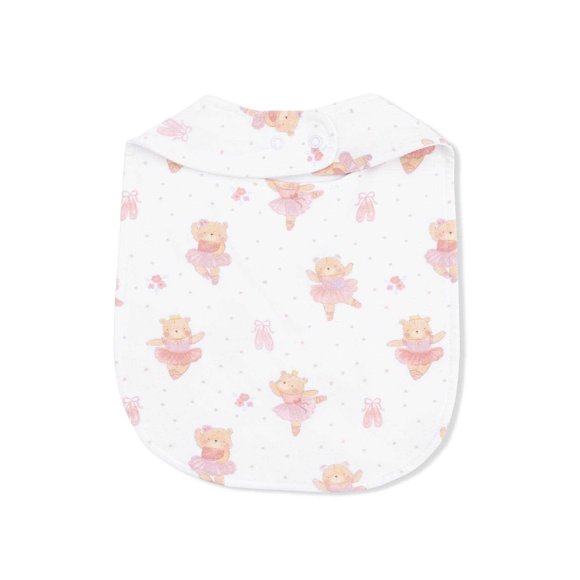 Teddy Bear Ballerina - Feeding Bib - Hello Baby Apparel