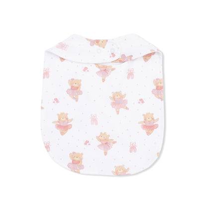 Teddy Bear Ballerina - Feeding Bib - Hello Baby Apparel