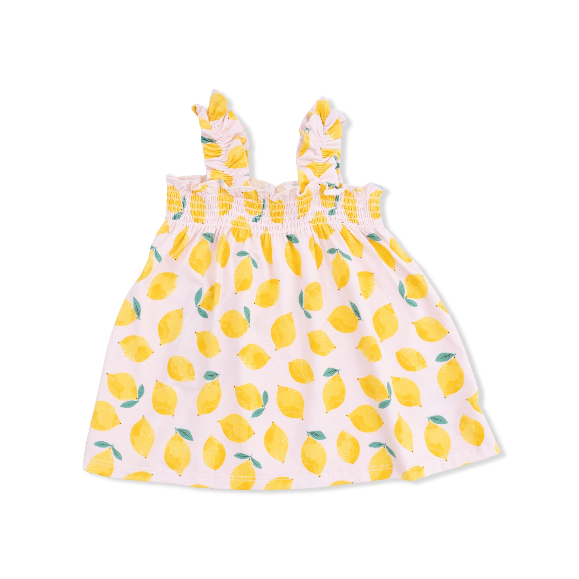 Sunny Lemons - Ruffly Strap Top and Bloomer - Hello Baby Apparel